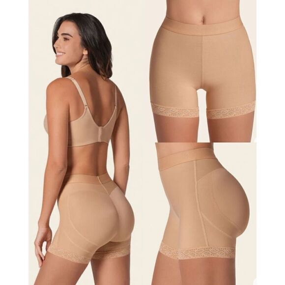 Leonisa Other - Leonisa NWT womens mid rise sculpting butt lifter shaper short XL